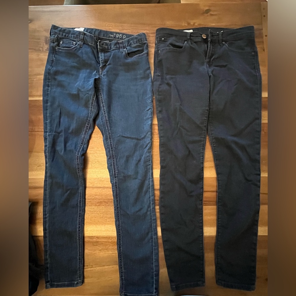 Gap Women’s Skinny Jeans, size 29 or 8 Regular, Lot of 4